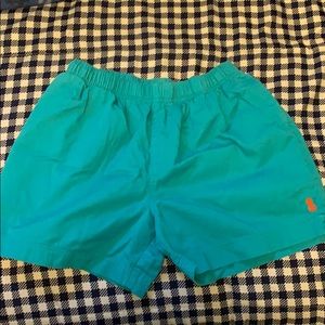 Chubbies 5.5” inseam Easy Shorts Turquoise Size M